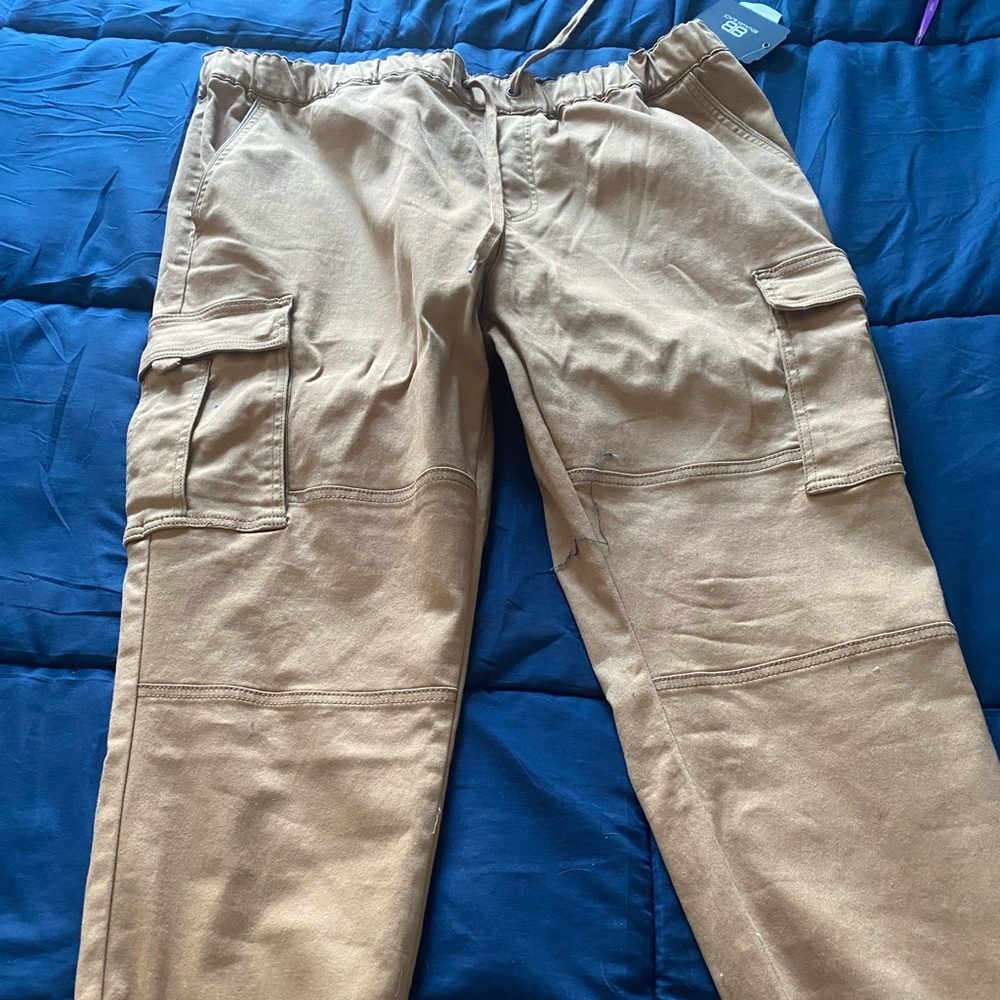 NEW Benjamin black brown cargo pants 3XL